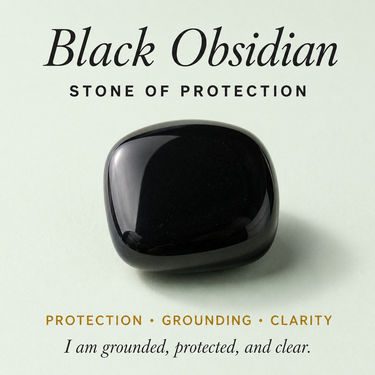 Silver Black Obsidian Set