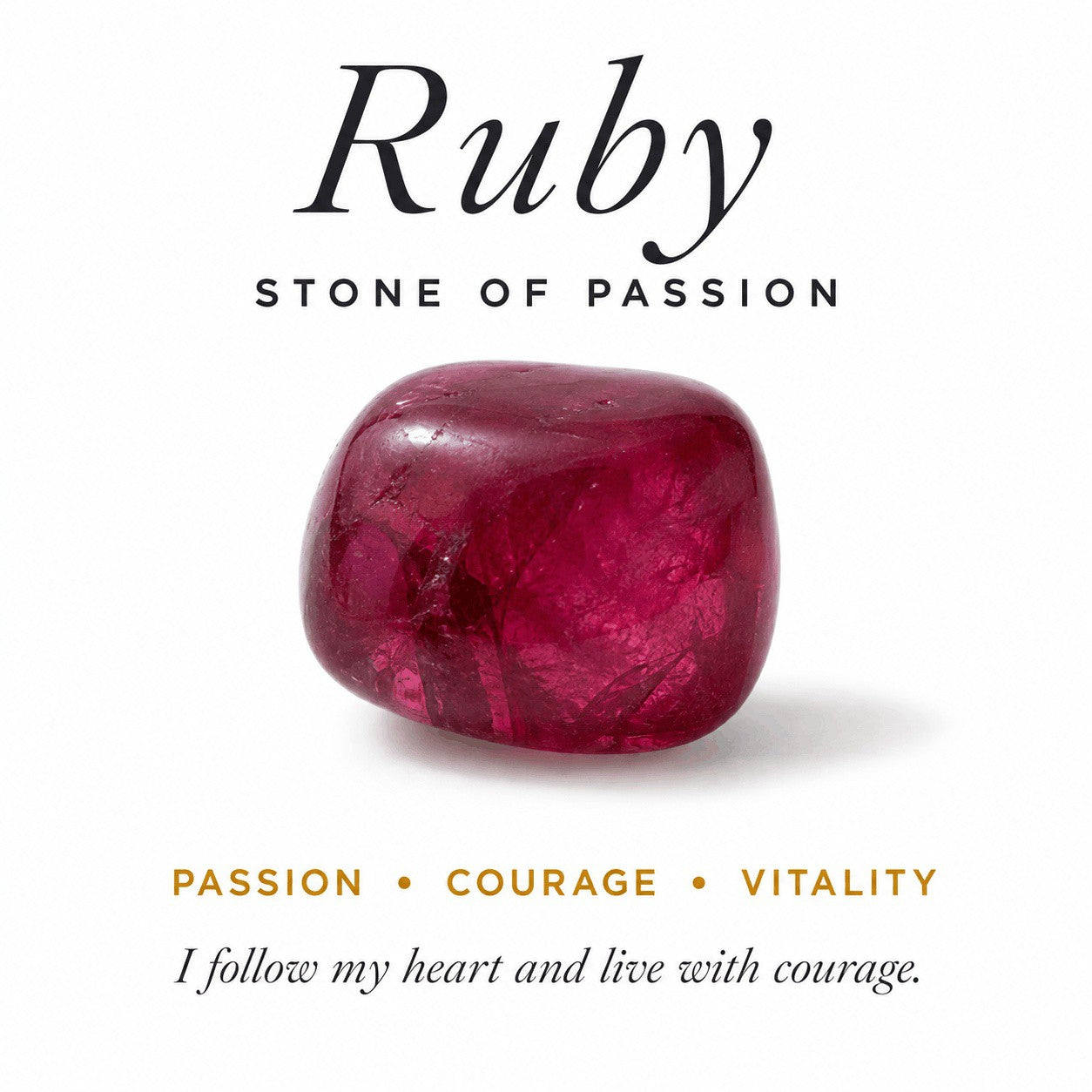 Silver Ruby Set
