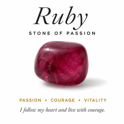 Silver Ruby Set