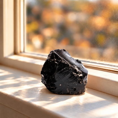 Crystal Mystery Bag – Black Obsidian Empath Shield Edition