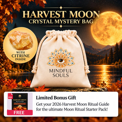 Harvest Moon Crystal Mystery Bag + FREE 20-Page Ritual Guide