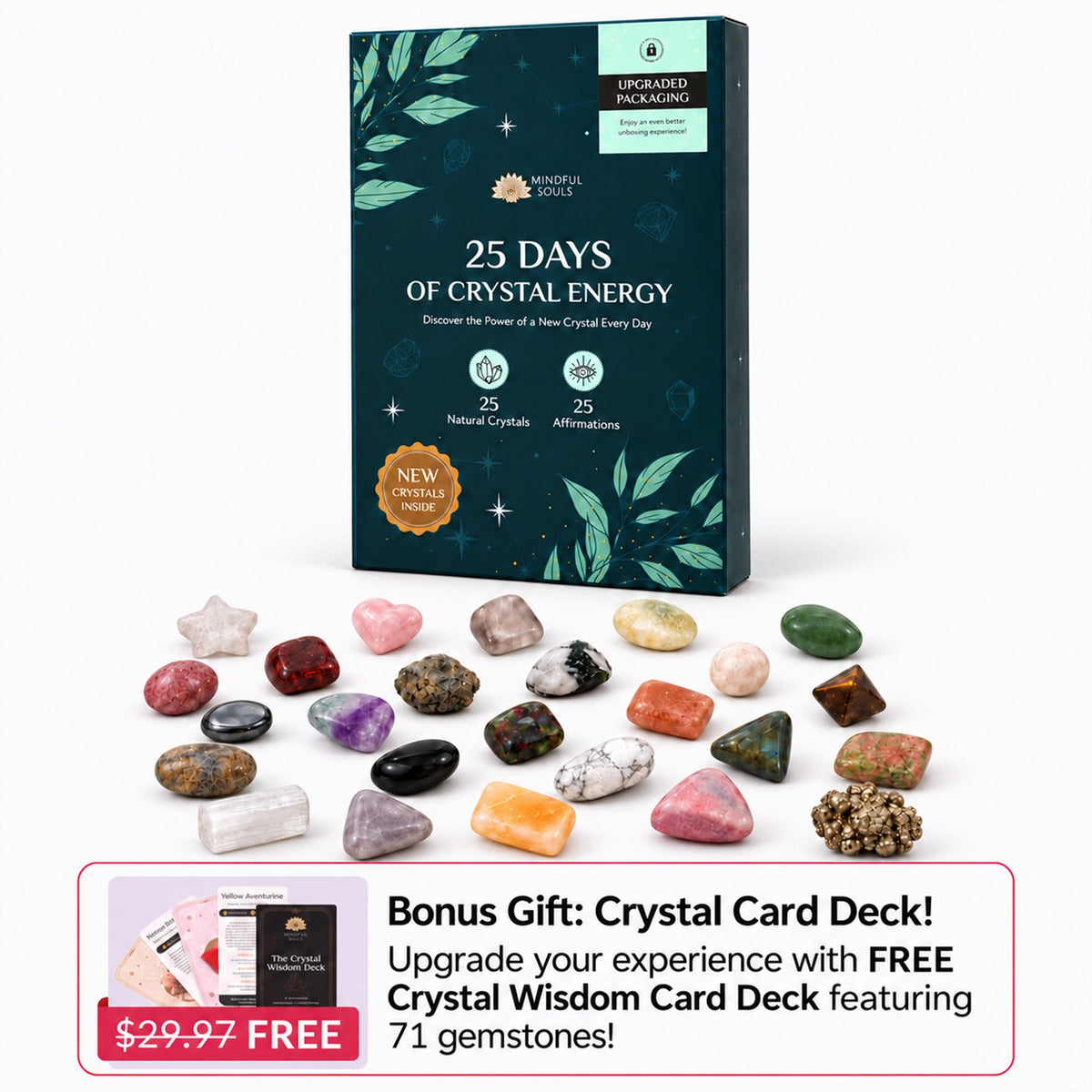 2026 Crystal Advent Calendar + FREE Crystal Card Deck