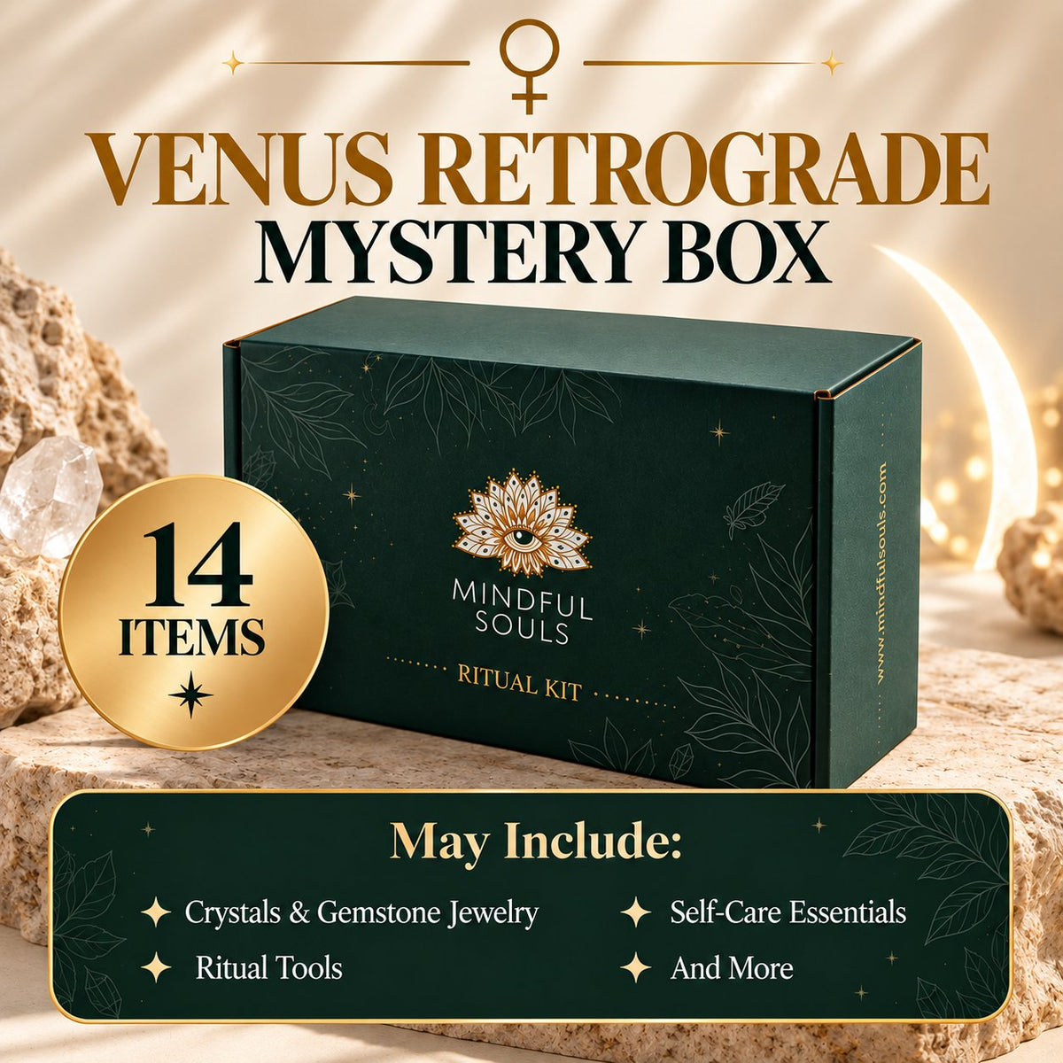 Venus Retrograde Kit: 14 Ritual Tools for Love, Money & Desire