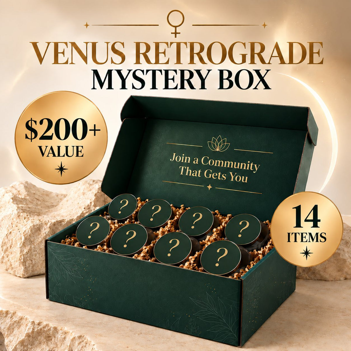 Venus Retrograde Kit: 14 Ritual Tools for Love, Money & Desire