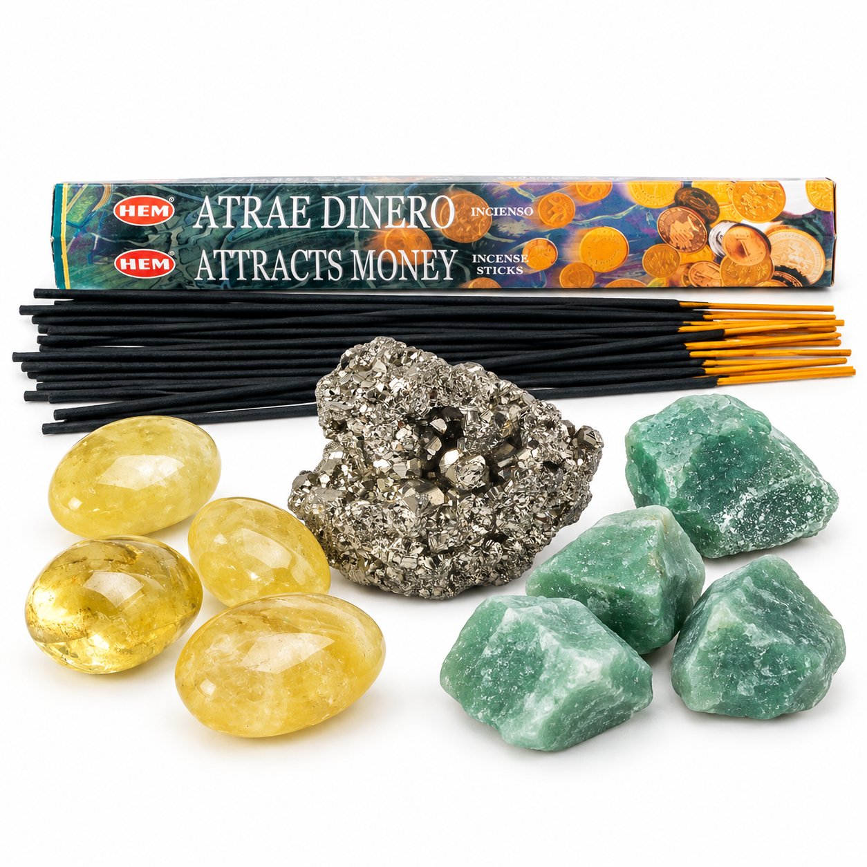 Money & Abundance Crystal Kit