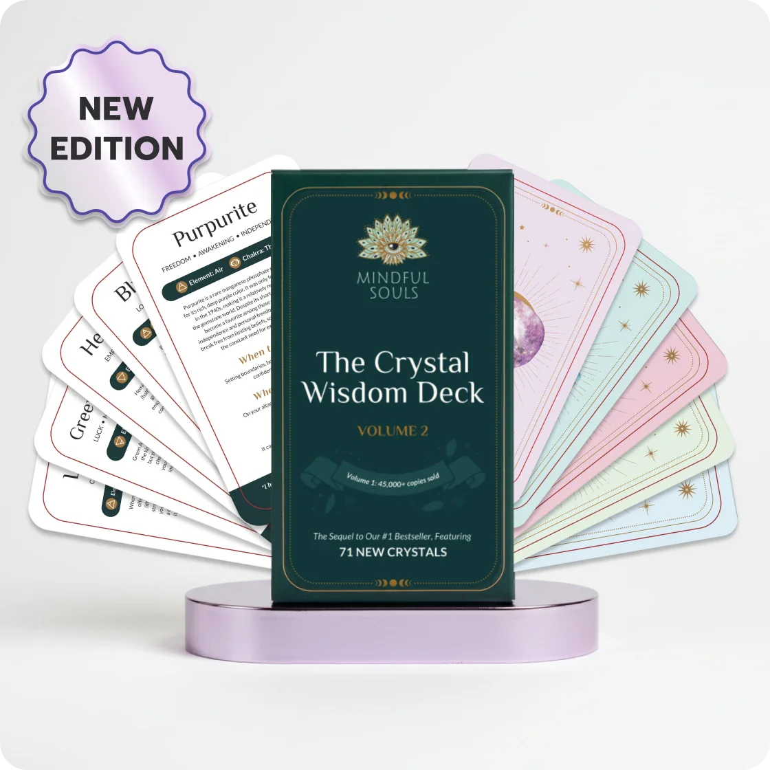 Crystal Advent Calendar + FREE Crystal Card Deck