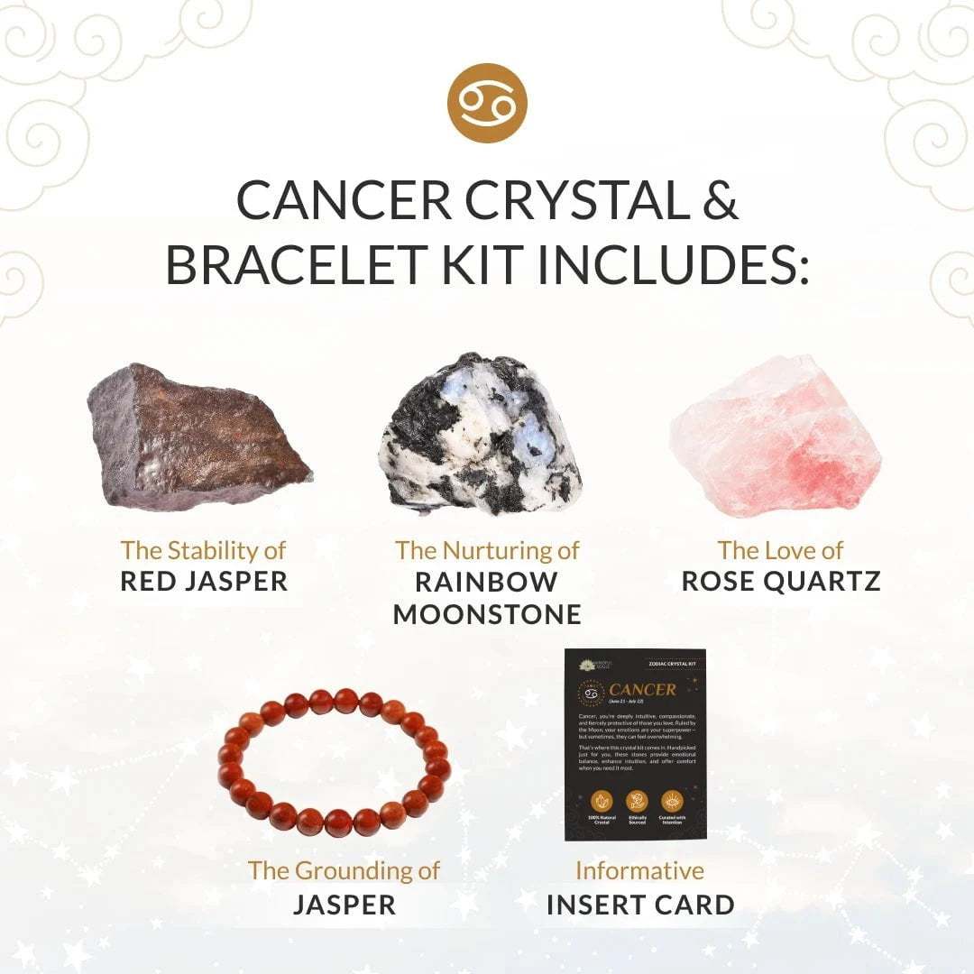 Cancer Crystal & Bracelet Kit