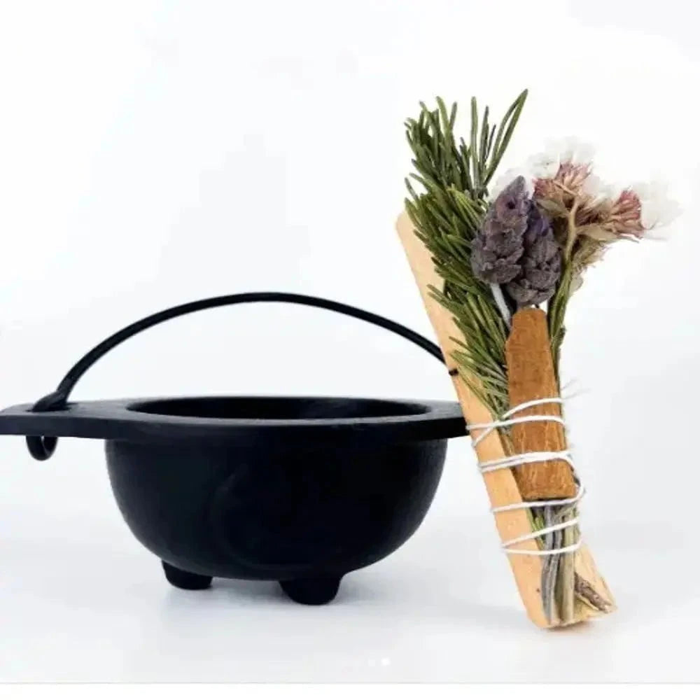 Soul Sticks Tree Of Life 6 Cast Iron Cauldron With Carry Handle And Lid For Spells Smudging Rituals Soul Sticks Tree Of Life 6 Cast Iron Cauldron With Carry Handle And Lid For Spells Smudging Rituals
