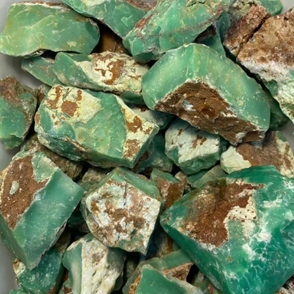  Heart Healing Chrysoprase crystal