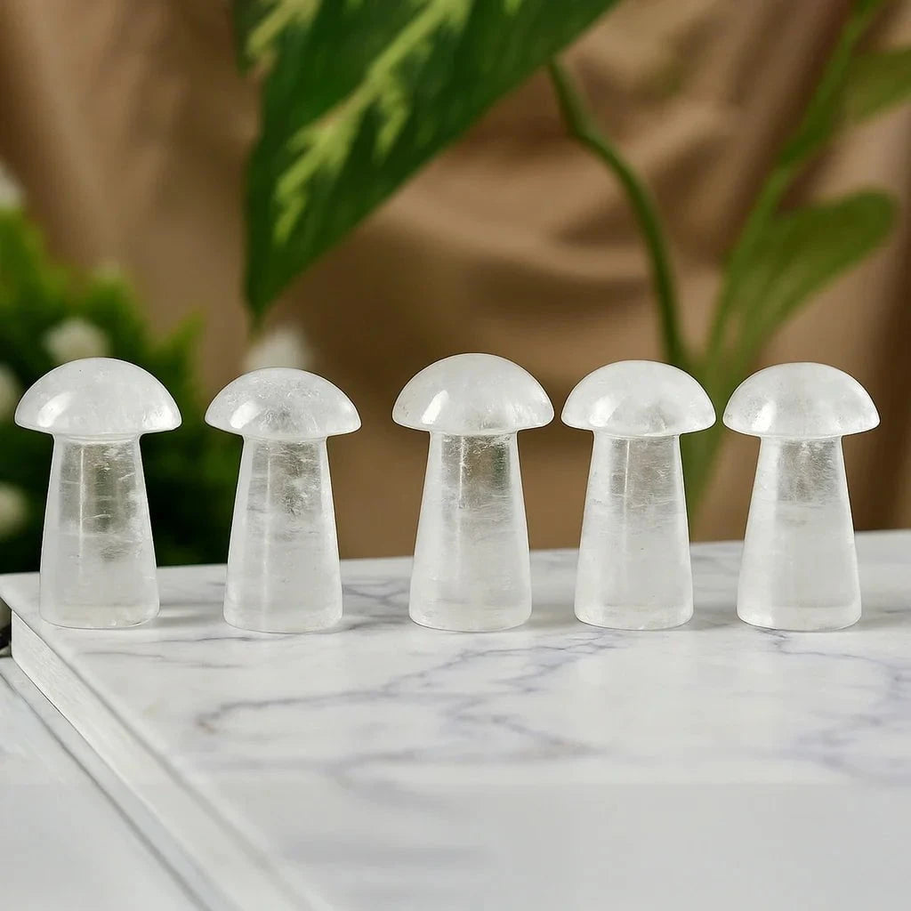 Clear Quartz Mushroom – Cultivate Growth and Positivity