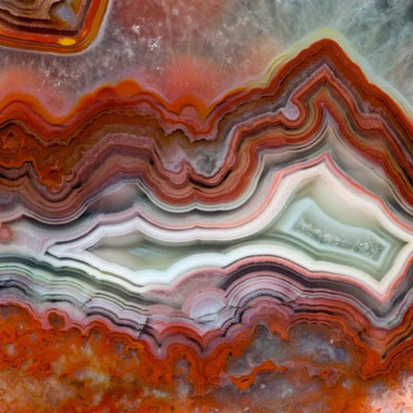Joy and Laughter Crazy Lace Agate crystal