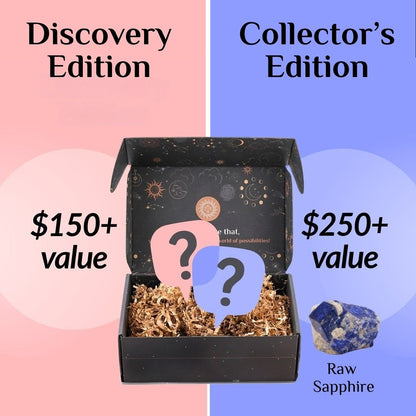 Crystal Mystery Box 2.0 – Now with Rare & Precious Stones