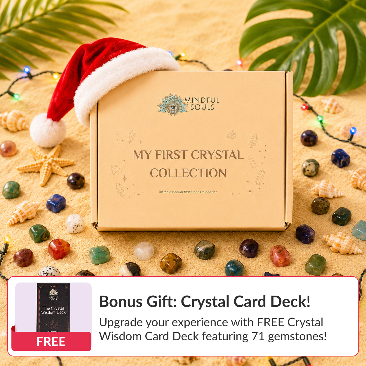 ULTRA-LIMITED DEAL – 60 Crystal Collection + FREE 72-Card Wisdom Deck