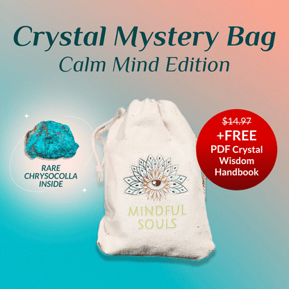 Crystal Mystery Bag – Calm Mind Edition + FREE Crystal Wisdom Handbook