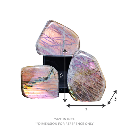 Purple Flash Labradorite Stone