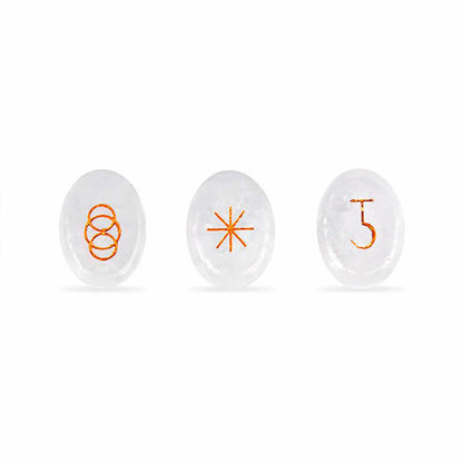 Sacred Symbol Pocket Crystal for Focus & Calm