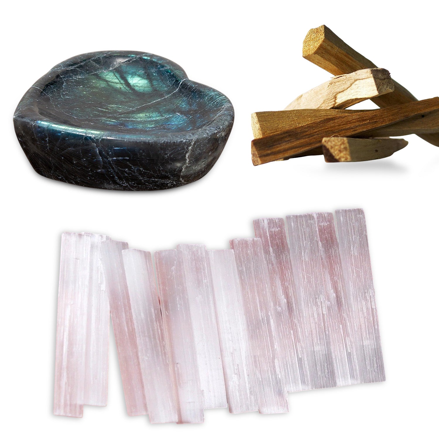 Crystal Cleansing Bundle: Restore Balance and Fresh Energy