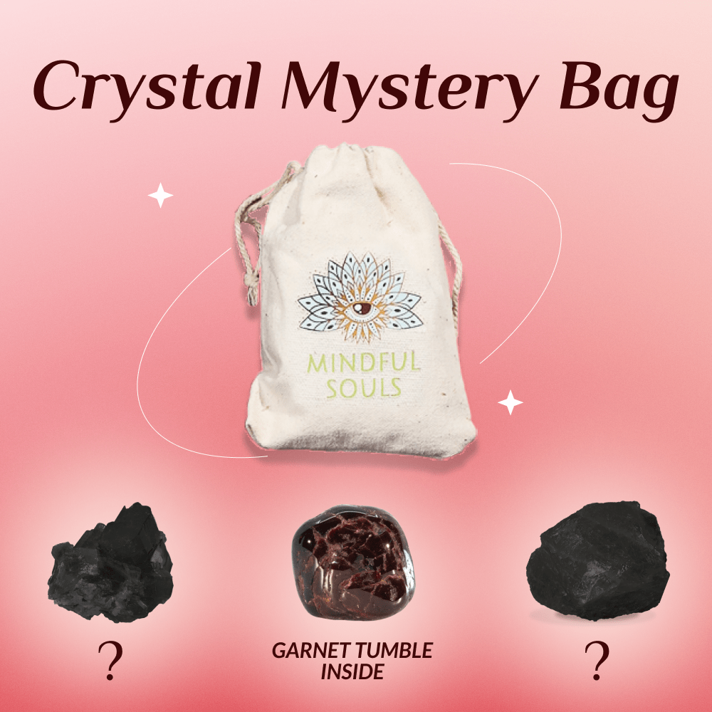 Crystal Mystery Bag - Inner Power Edition + FREE Crystal Wisdom Handbook