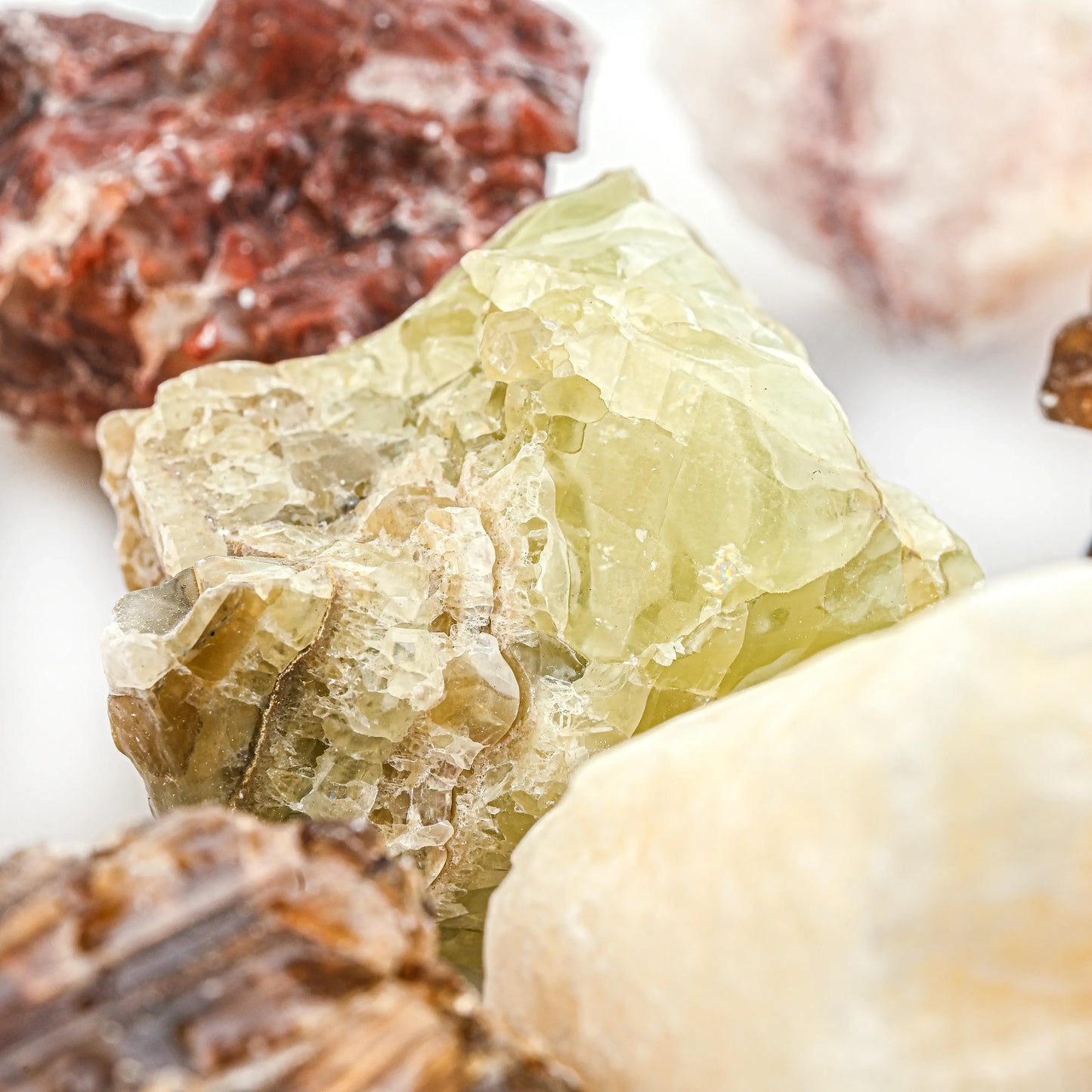 Energy Amplifier and Cleanser Mixed Calcite Stones Kit