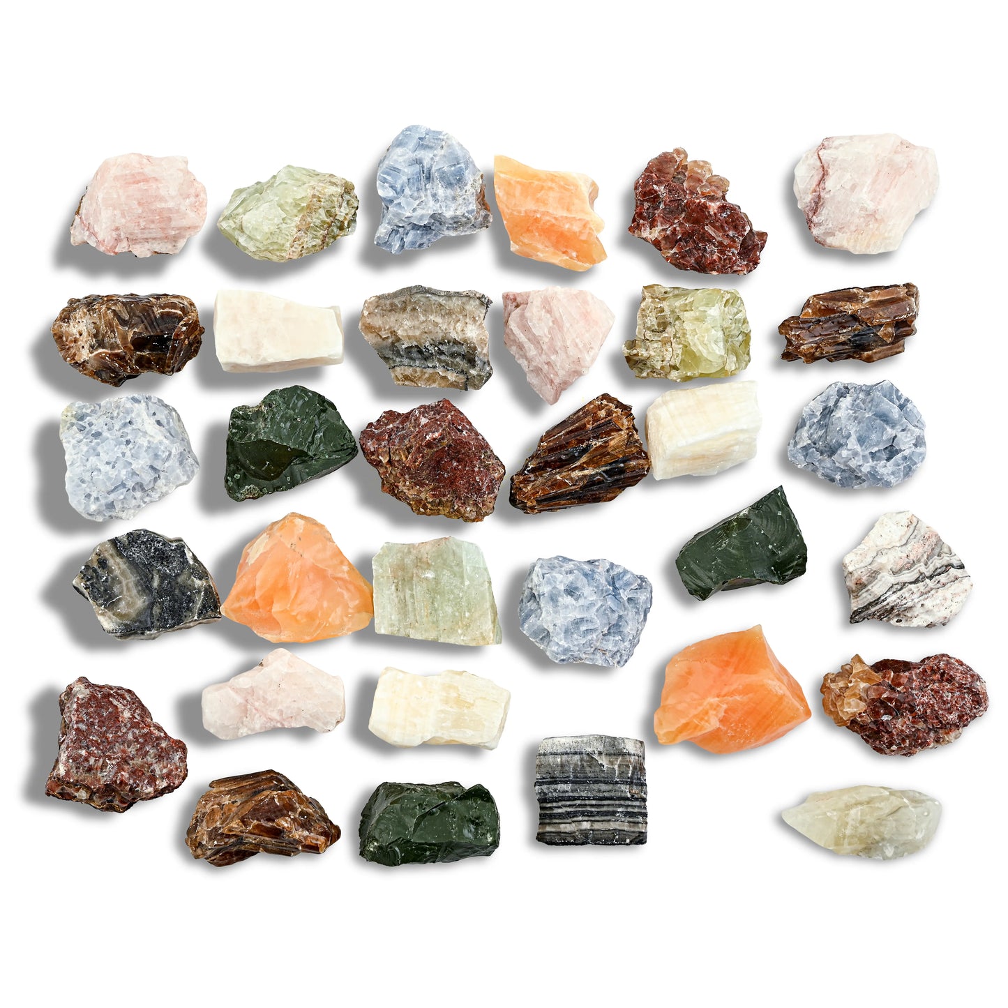 Energy Amplifier and Cleanser Mixed Calcite Stones Kit