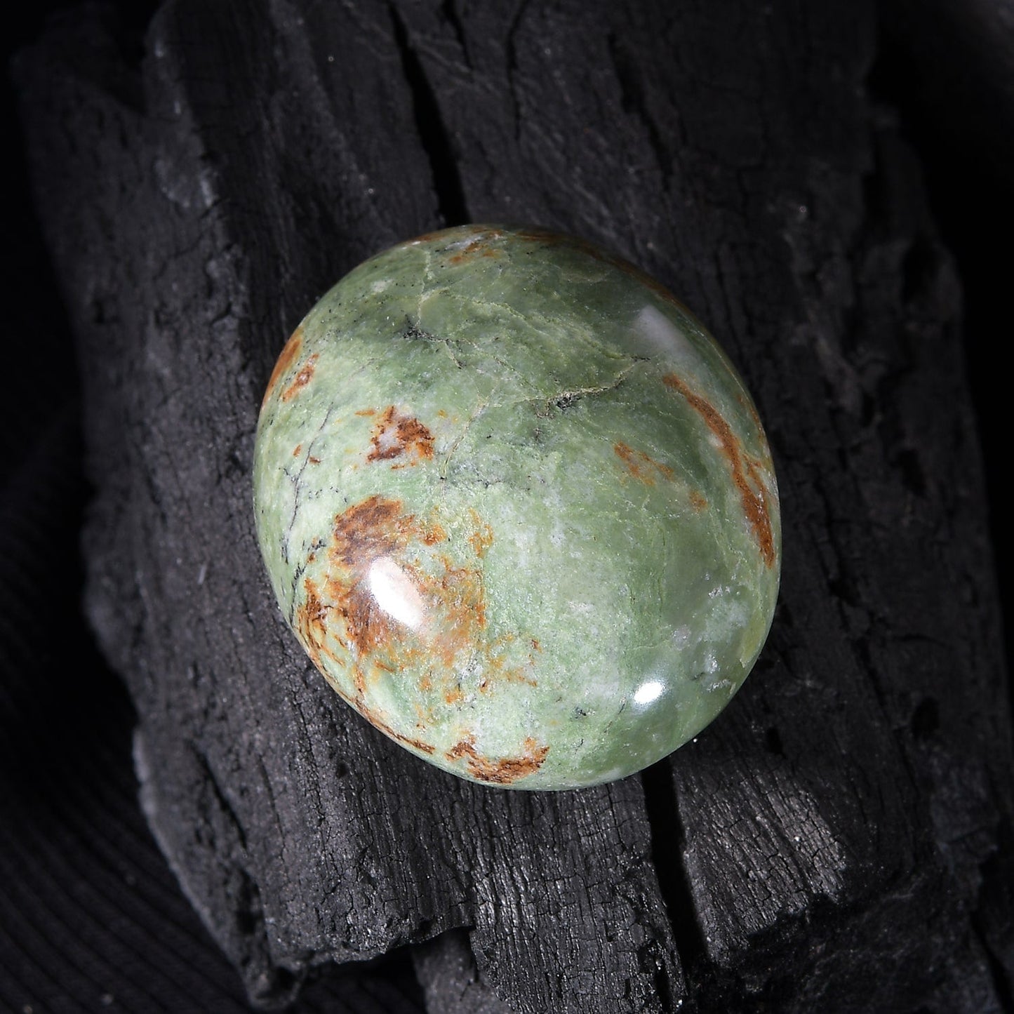 Chrysoprase Palm Stone - A Crystal for Starting Over