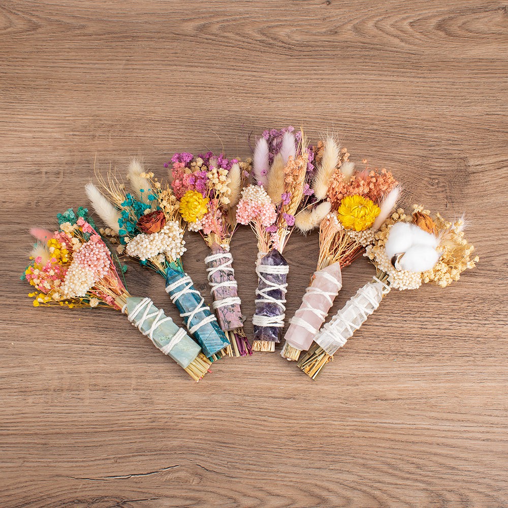 Crystal Point Flower Bouquet – MindfulSouls