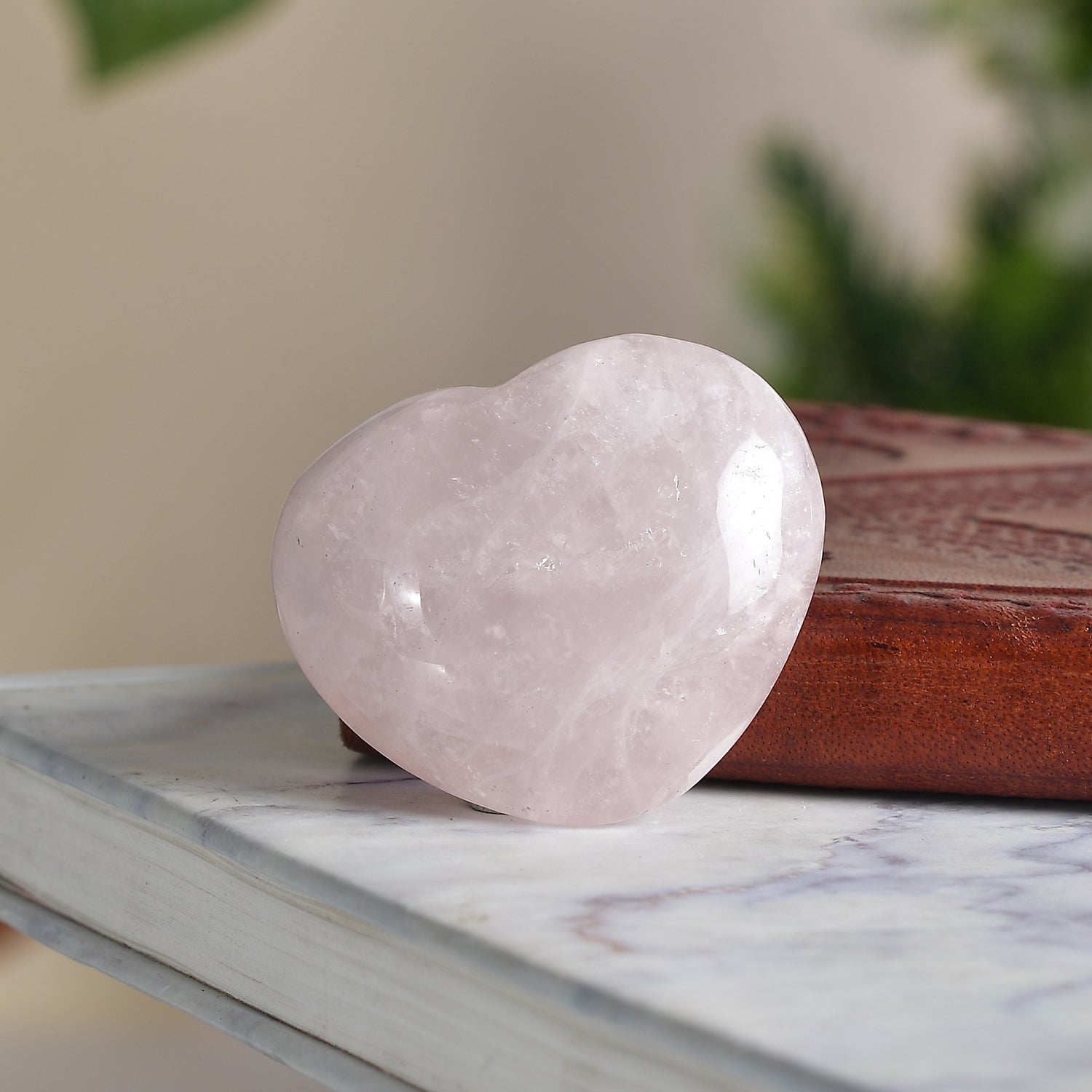 Rose Quartz Heart - A Crystal for Post-Breakup Healing