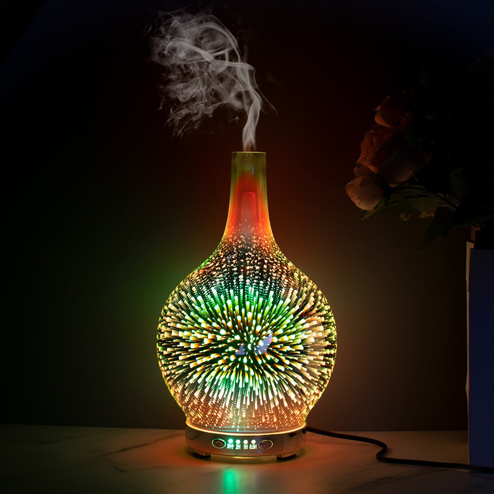 Oil Aroma Diffuser 3D Glass