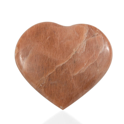 Microcline Feldspar Heart - Your Crystal Companion for Inner Peace