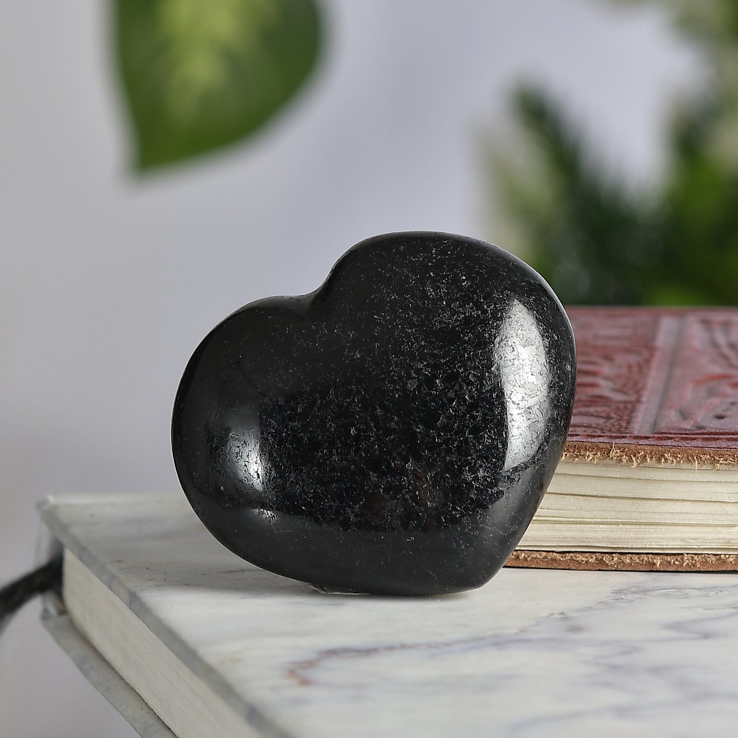 Black Tourmaline Heart – Block Out Bad Vibes