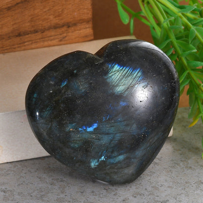 Labradorite Crystal Heart - Your Intuition Amplifier