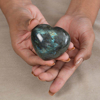 Labradorite Crystal Heart - Your Intuition Amplifier