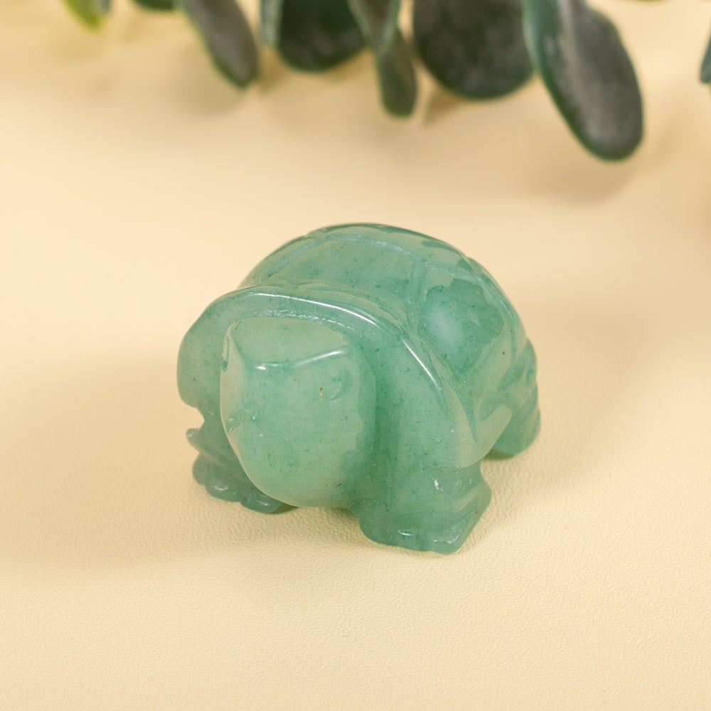 Natural Crystal Turtle Figurine