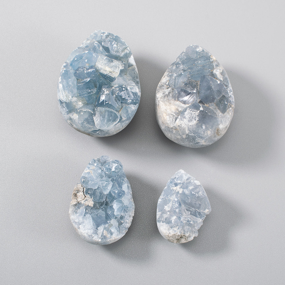 Sky Blue Madagascar Celestite Crystals