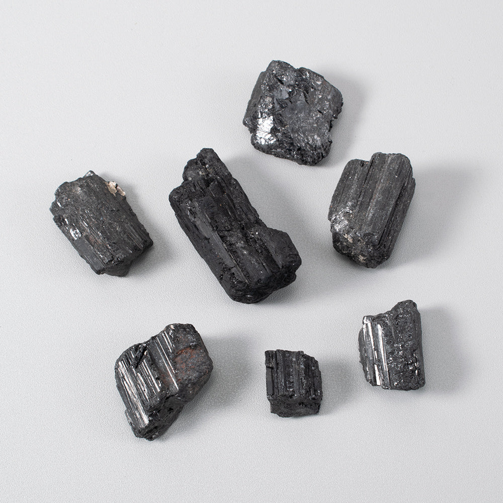 Natural Raw Black Tourmaline Stones