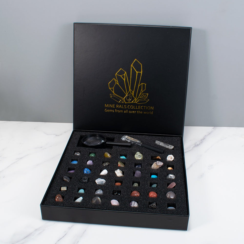 Lithotherapy Learning Crystal Gift Box