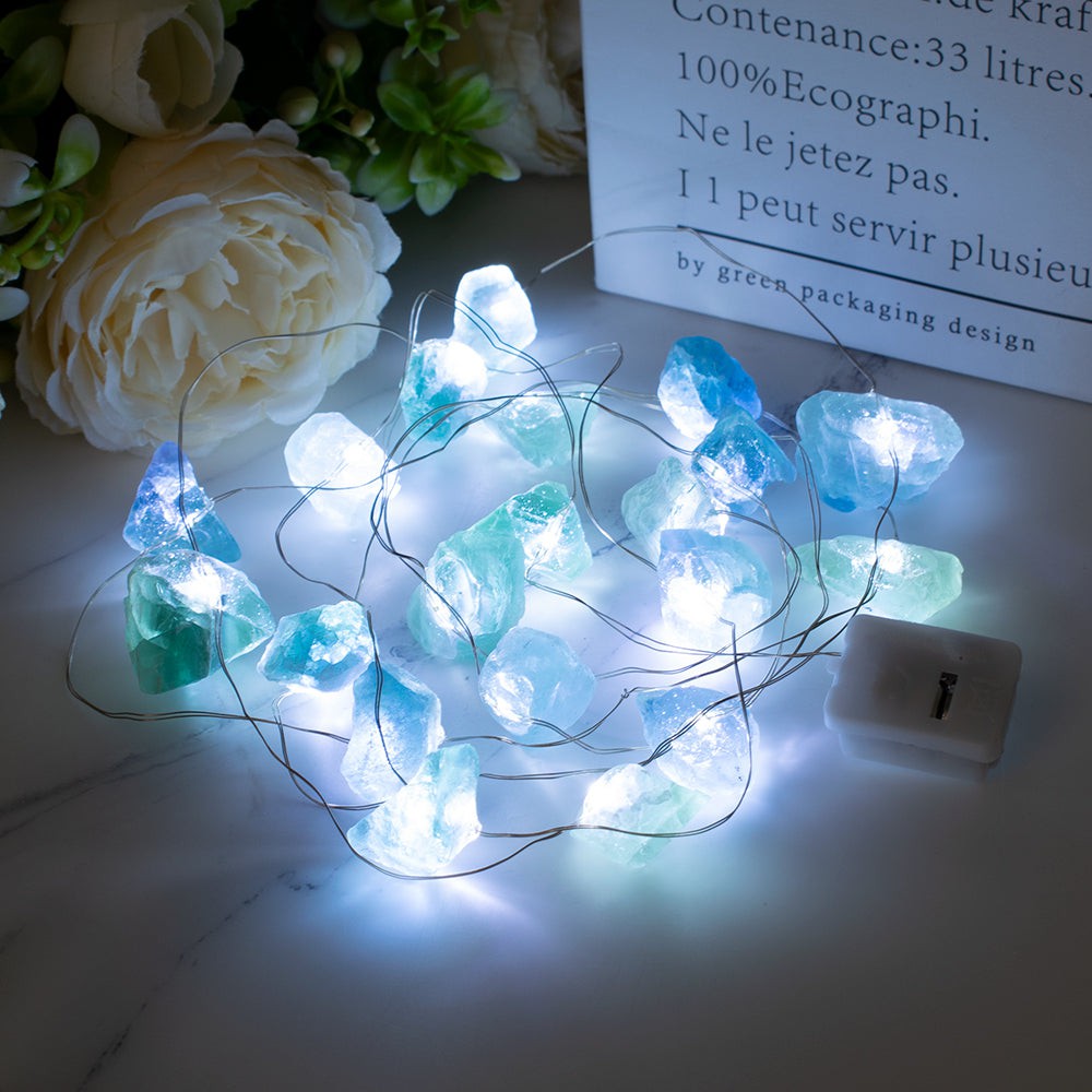 Natural Gemstone Festive String Light Decoration – MindfulSouls
