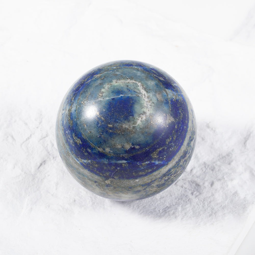 Natural shops Blue Lapis Lazuli Crystal Ball Healing Sphere Lapis Lazuli Stone magic stone contains powerful magical and mysterious earth energy