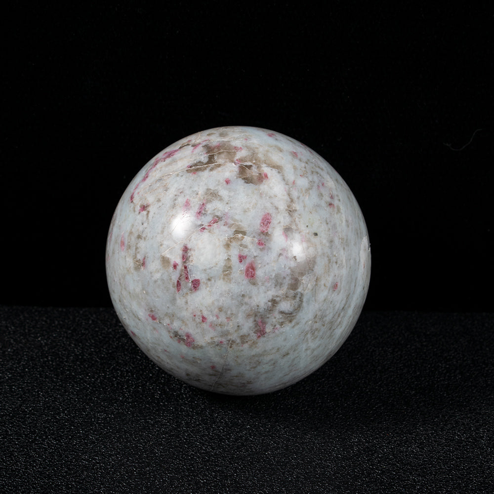 Pink Tourmaline Crystal Sphere