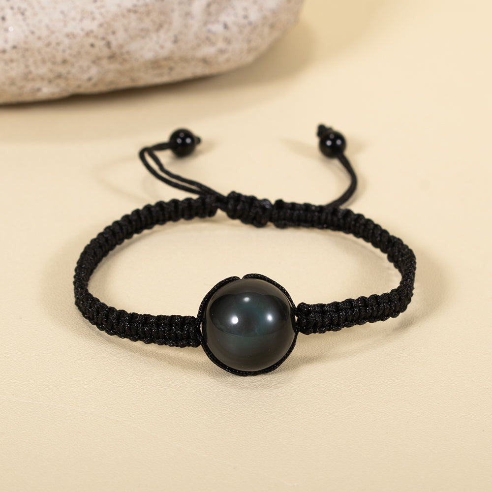 Rainbow Obsidian Lucky Bracelet