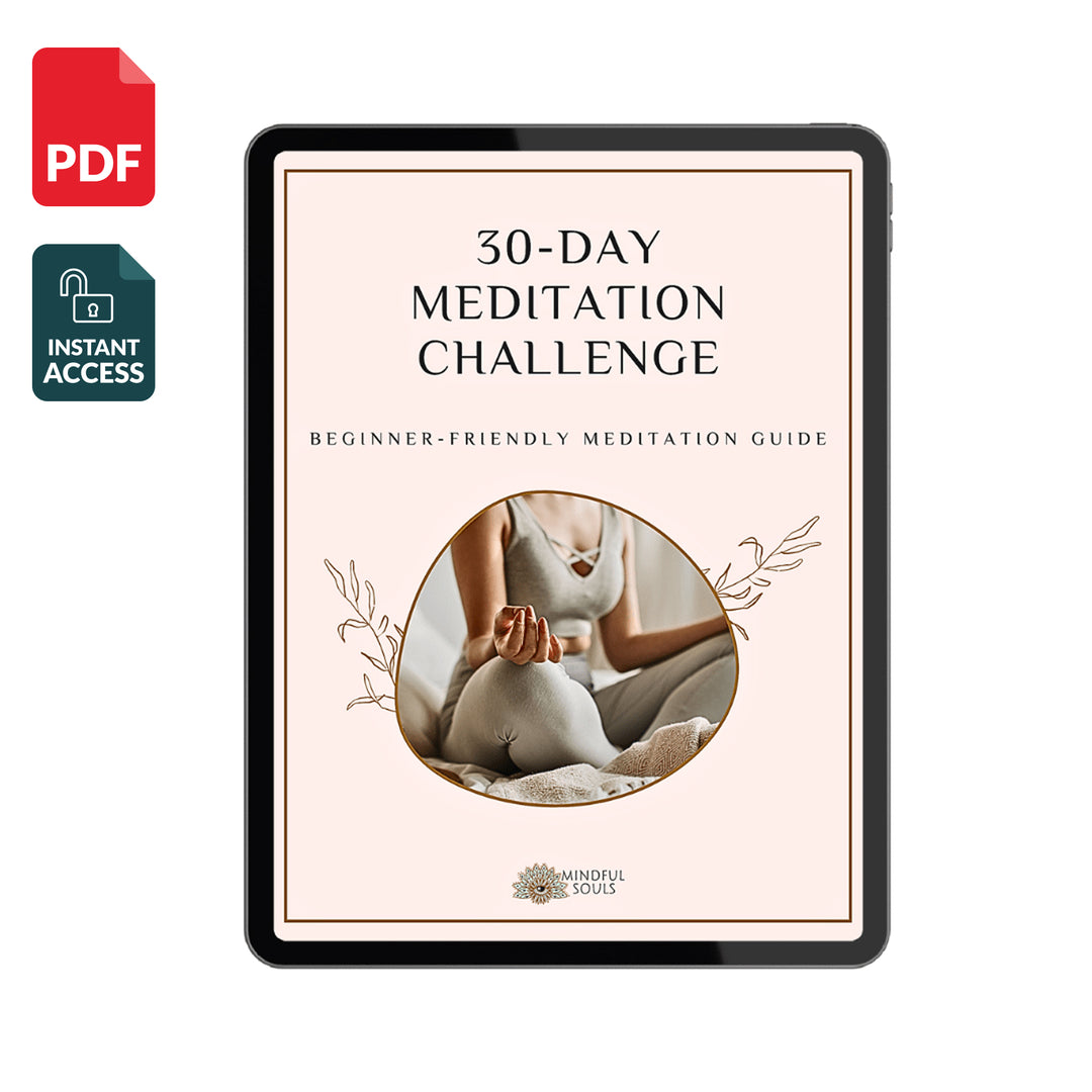 30-Day Printable Meditation Challenge