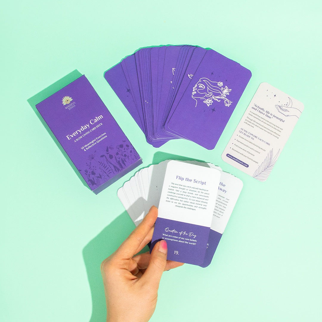 Everyday Calm Cards Deck: Your Guide to a Calmer, More Intentional Life