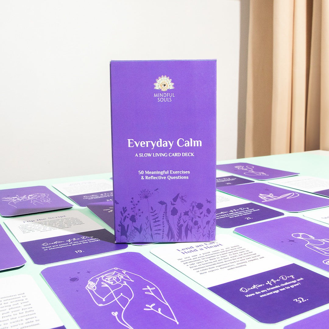 3x Everyday Calm Cards Deck