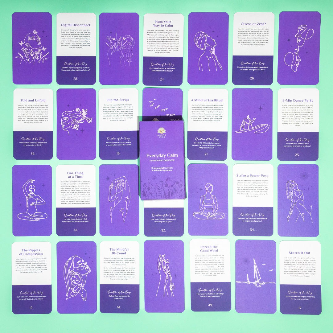 Everyday Calm Cards Deck: Your Guide to a Calmer, More Intentional Life