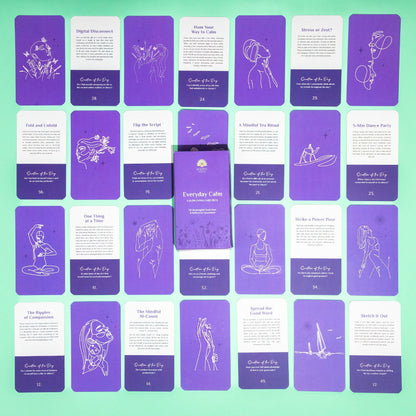 Everyday Calm Cards Deck: Your Guide to a Calmer, More Intentional Life