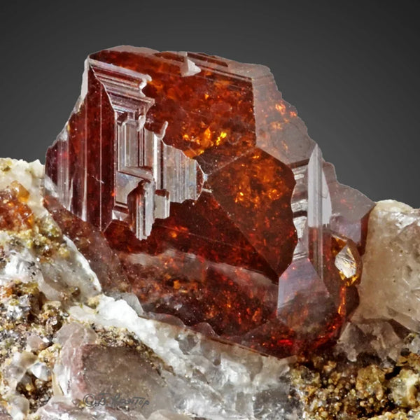 Passion & Grounding garnet crystal
