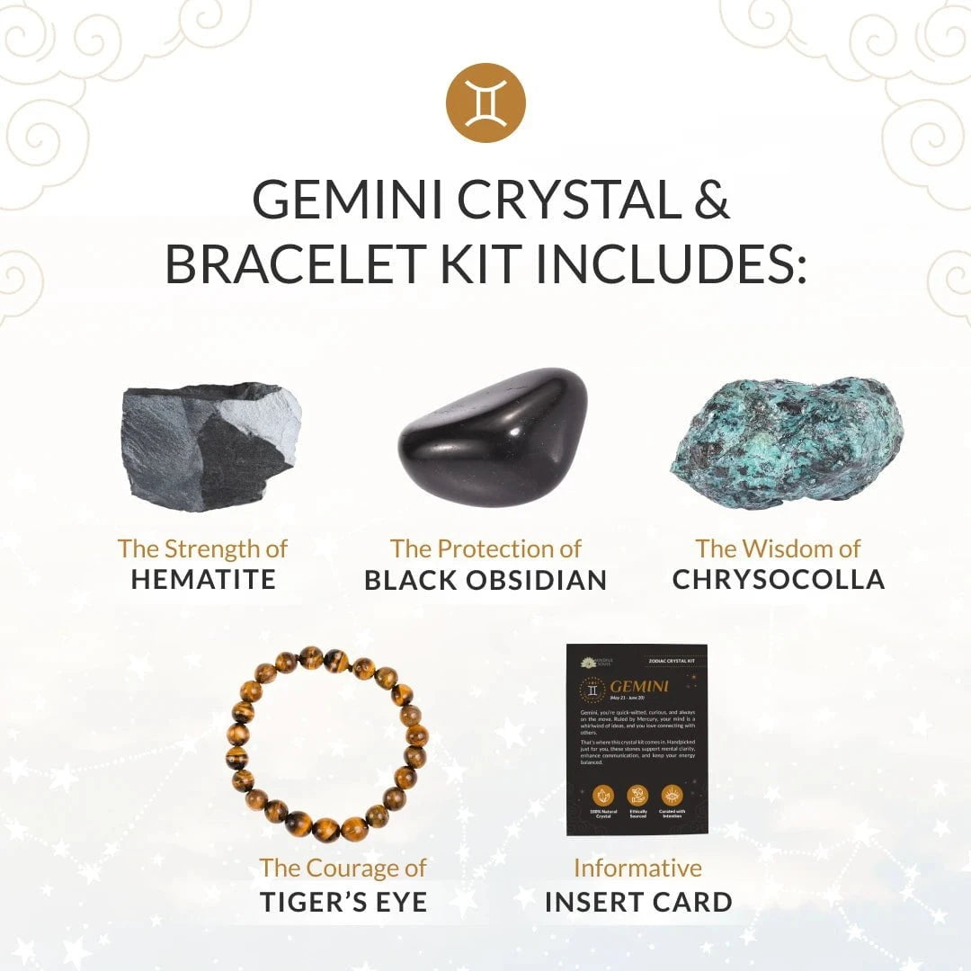 Gemini Crystal & Bracelet Kit