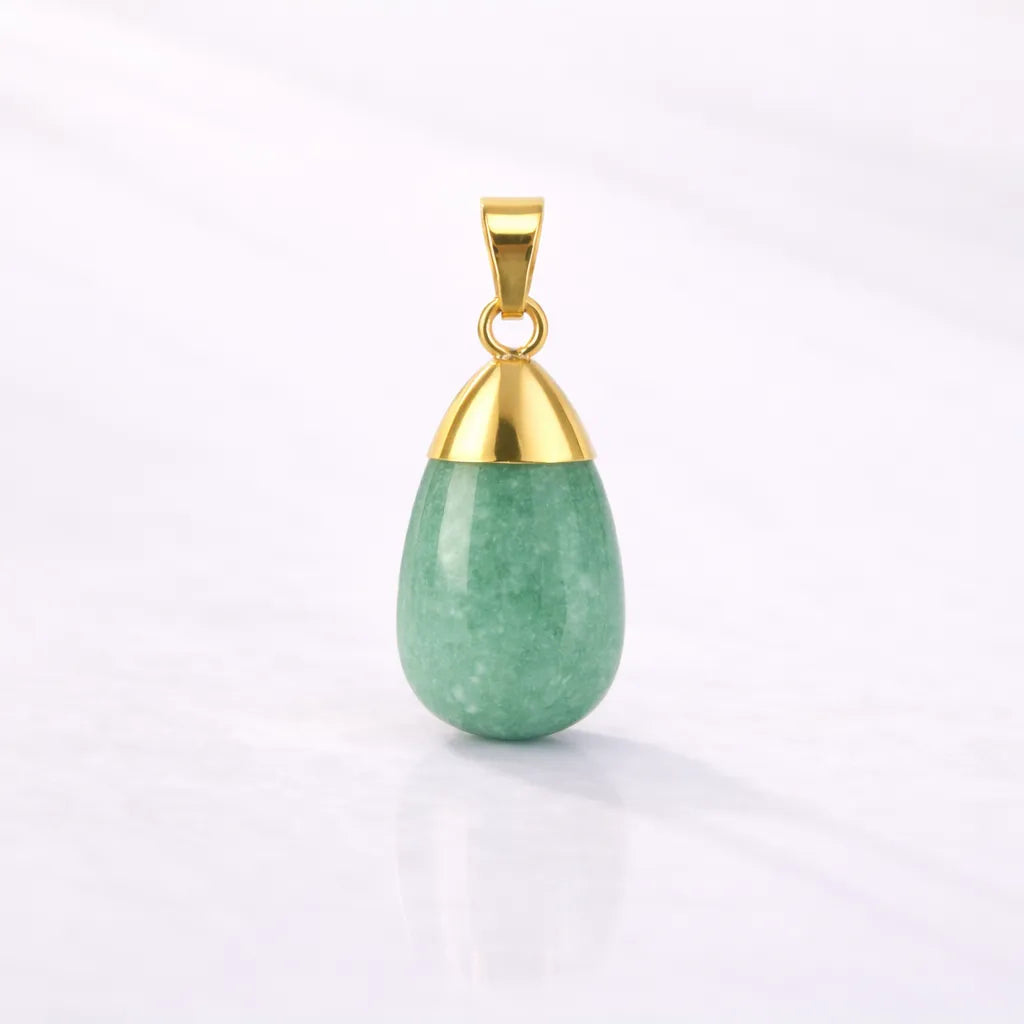 Custom Crystal Sterling Silver Pendant — Personalized Healing Jewelry