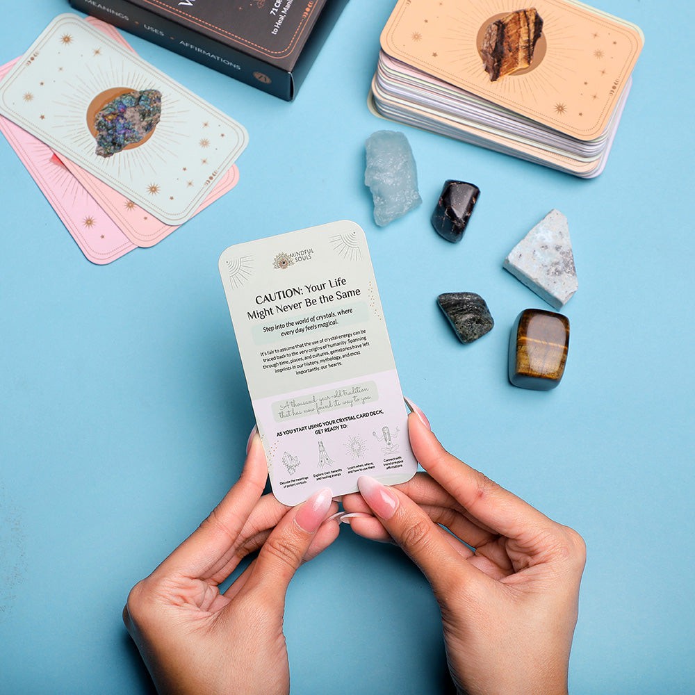 Crystal Message Cards The Crystal Wisdom Card Deck – MindfulSouls