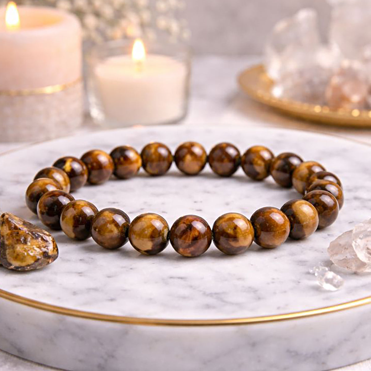 Empowered Energy Bracelet with Natural Stones